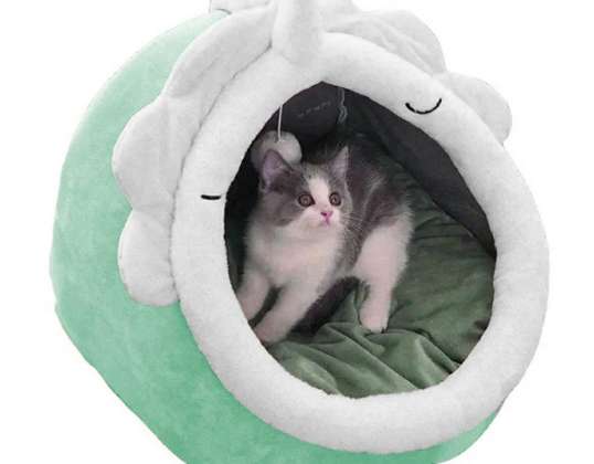 DA228C Cabina para perros para gatos tamaño l verde