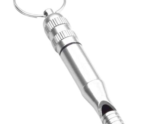Sifflet de dressage pour chien DA367 Argent
