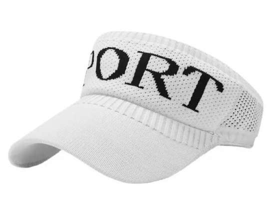 DA396A Sports sun visor white