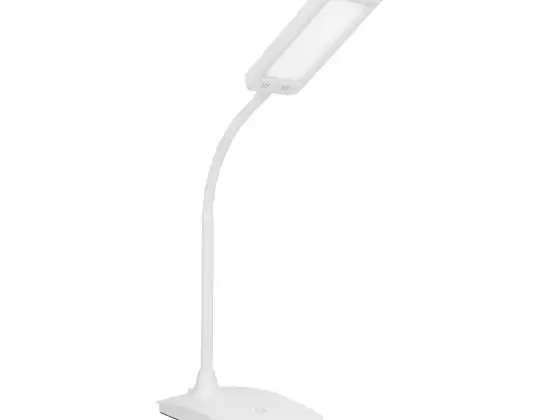 AMET LED DIM 6W. skrivebordslampe. 360lm. 3000K. hvid. dæmpningsfunktion