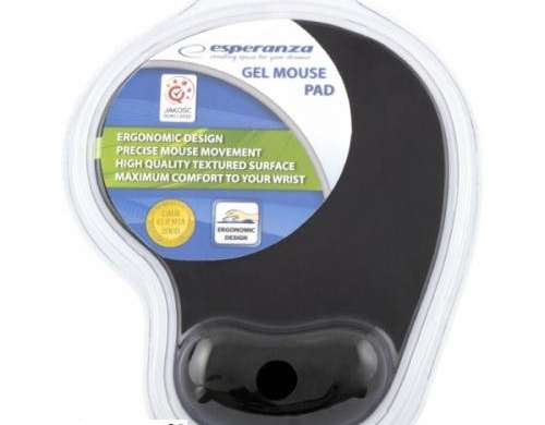 EA137K Esperanza tapis de souris en gel noir