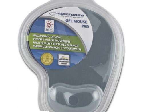 EA137Y Esperanza tapis de souris gel gris
