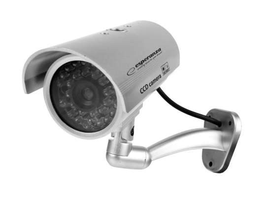 ECA102S Esperanza Überwachungskamera Imitation spectre silber