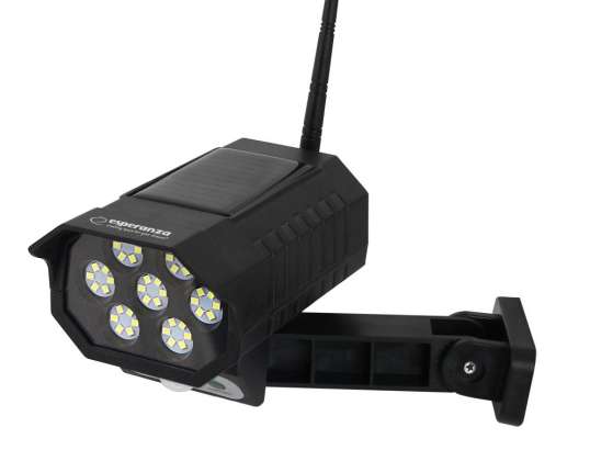 ECA103 Esperanza lampe solaire mannequin caméra de surveillance fantôme