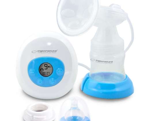 ECM001B Esperanza tire-lait électrique bebita bleu