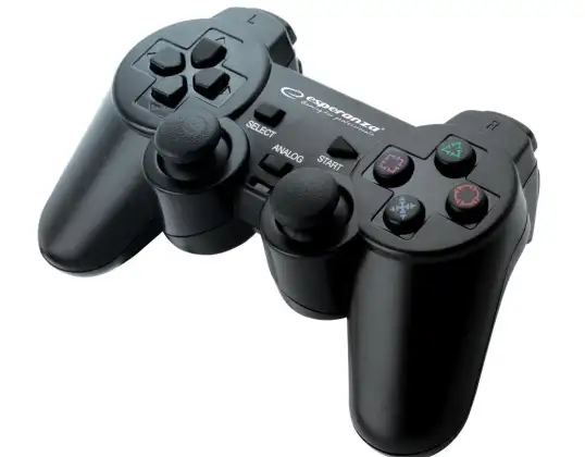 EG106 Gamepad PS2/PS3/PC USB Corsair siyah Esperanza