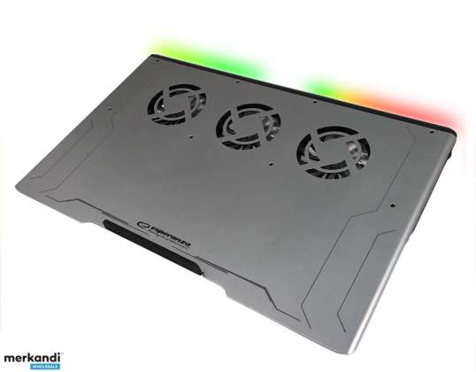 EGC108 Esperanza pelikannettavan jäähdytysalusta LED RGB-valaistuksella Boreas