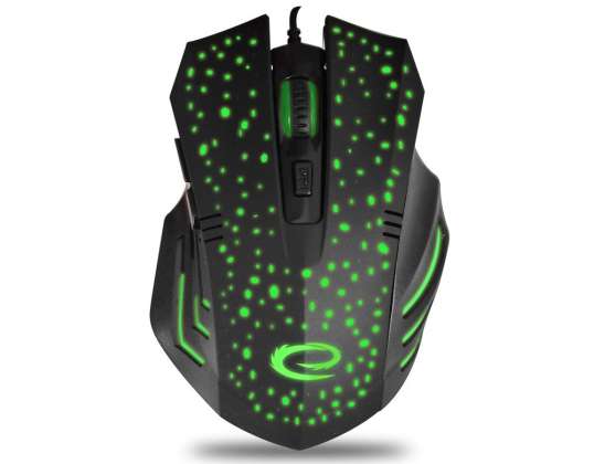 EGM212 Esperanza wired gaming mouse LED 6D optical USB C Galaxy