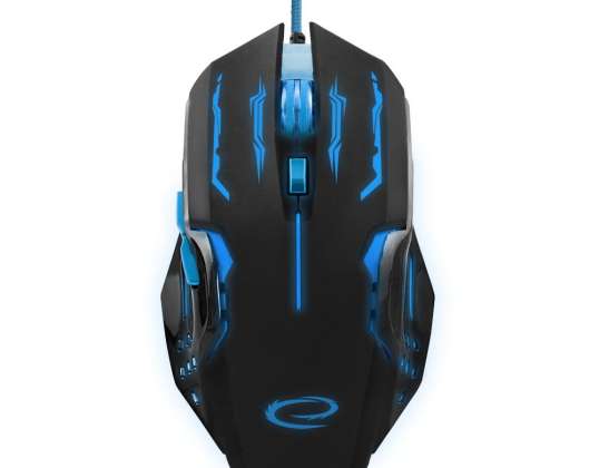 EGM403B Kabelgebundene Gaming-Maus 6D optisch USB MX403 Apache blau