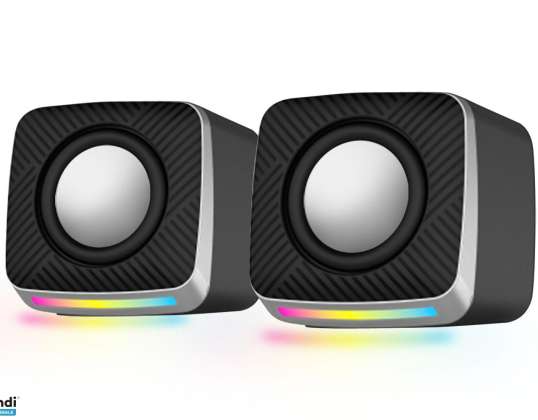 EGS108 Esperanza altoparlanti 2.0 usb led arcobaleno ambient