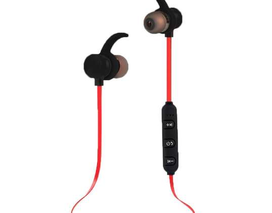 EH186K Esperanza Bluetooth In-Ear Headphones Black Metal