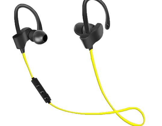 EH188Y Esperanza Bluetooth sporthörlurar svart-gul