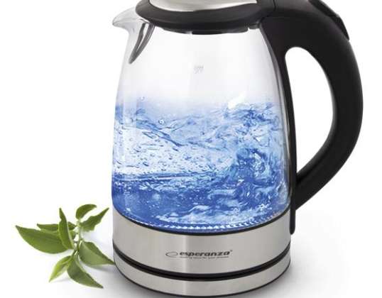 EKK012 Glass Electric Kettle Yosemite 1.7 L Black