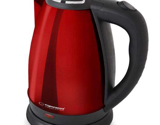 EKK113R Esperanza Wasserkocher victoria 1,8 l rot