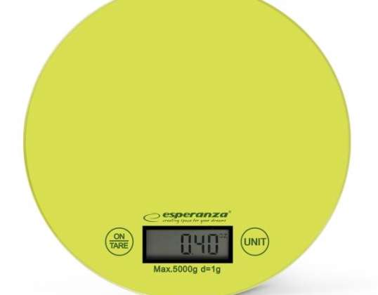 EKS003G Esperanza cântar de bucătărie mango verde