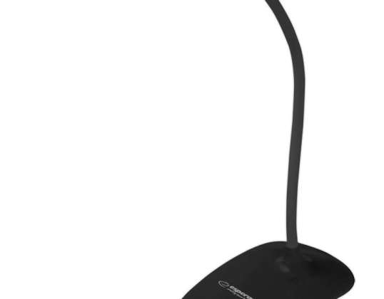 ELD104K Esperanza pöytälamppu LED Deneb musta