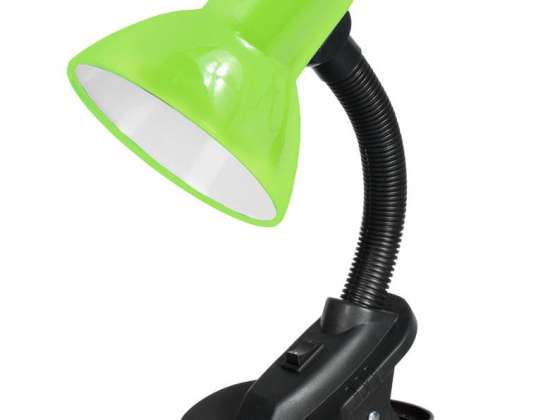 ELD106G lampe de bureau Esperanza E27 Procyon verte