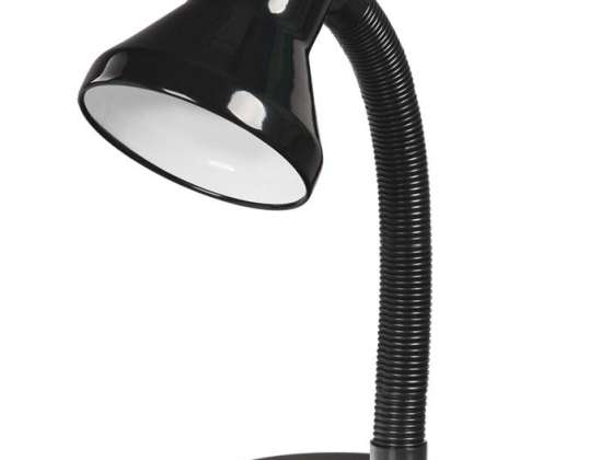 ELD108K Esperanza skrivebordlampe e27 altair svart
