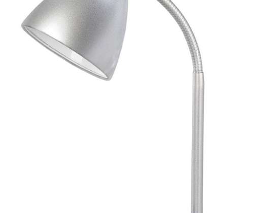 ELD113S Esperanza skrivebordlampe e27 alkes sølv