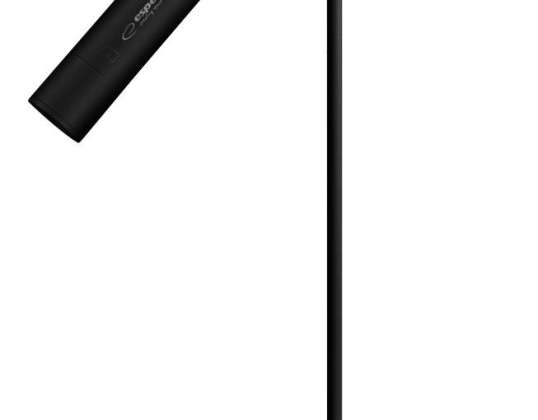 ELD118K Esperanza LED stolná lampa 3v1 agena čierna