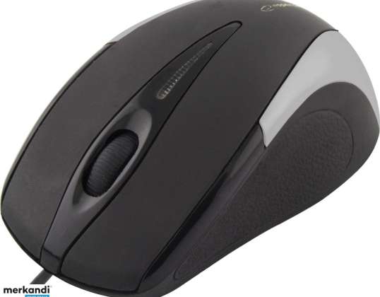 EM102S Esperanza kabel mus 3d opt. usb sirius sølv
