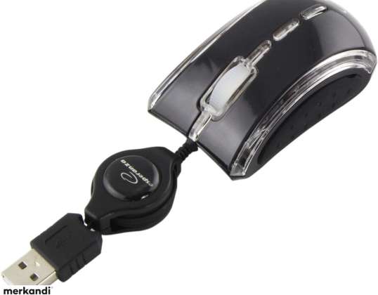 EM109K Mini optische USB-muis Elaneo zwart