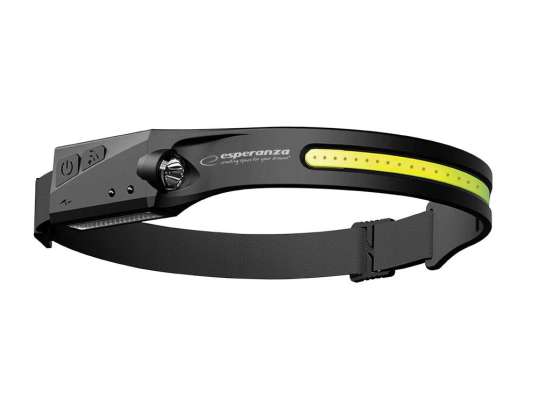 EOT067 Esperanza LED headlamp rechargeable athena