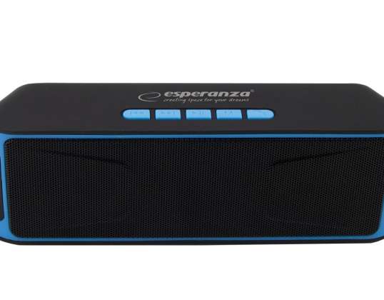 EP126KB Esperanza speaker bt fm folk черный и синий