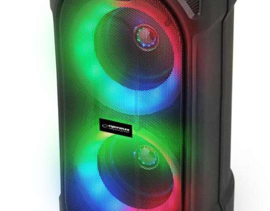 EP157 Esperanza Bluetooth skaļrunis FM LED RGB RYTHM