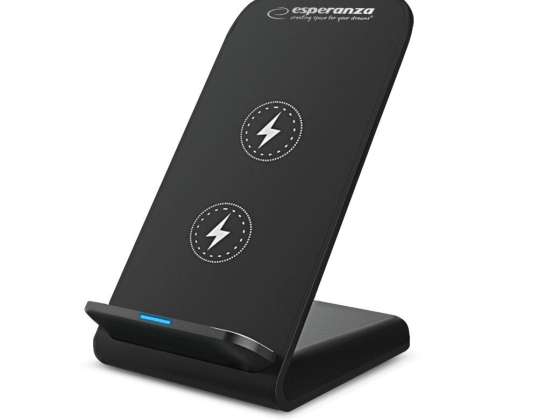 EZC101 Esperanza desktop phone stand with wireless 15W photon charger
