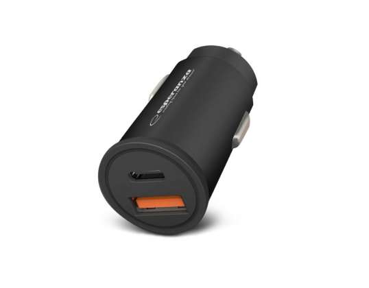 EZC111K Esperanza car charger 20w usb c pd 20w / usb a qc 3.0 18w