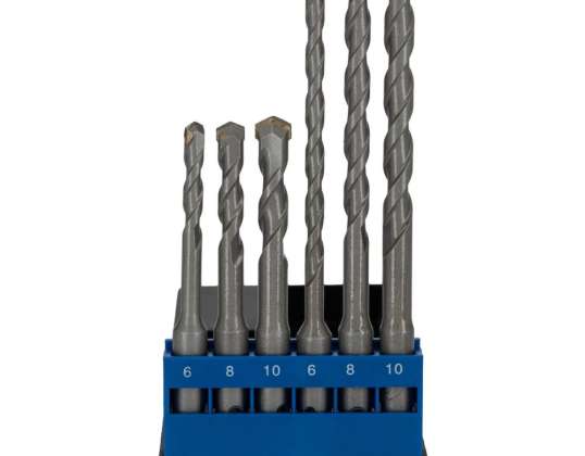 Forets pour béton sds .jeu de 6 pièces 6.8.10 110mm: 6.8.10 160mm