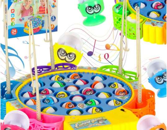 Gioco arcade famiglia pesce pesca 24 pesci