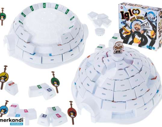 Arcade játék épít pingvin iglu
