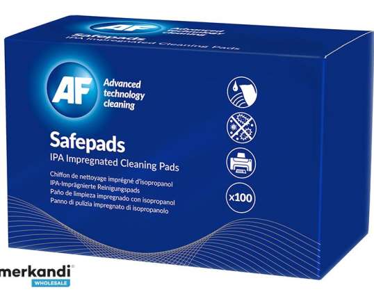 Lingettes nettoyantes AF SAFE PADS