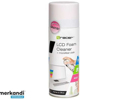 Αφρός καθαρισμού TRACER LCD/TFT 400 ml   μικροΐνα