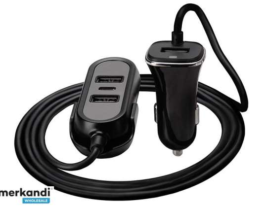 Autoladegerät TRACER 12 24V MULTICHARGE 3xUSB 7.2A PD 18W