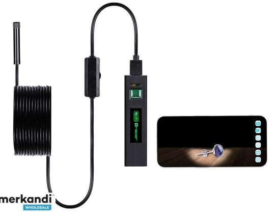 Caméra endoscopique Tracer HardWire 5M 8MM LED WiFi