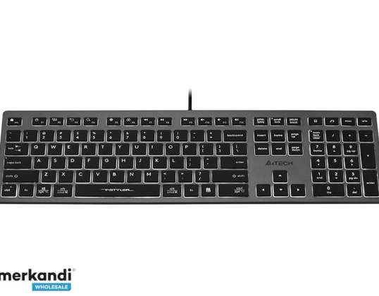 Clavier rétroéclairé blanc A4TECH FSTYLER FX60H