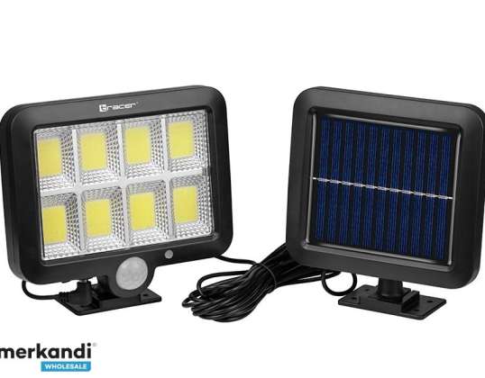Aurinkoenergiavalaisin LED liiketunnistimella TRACER JUPITER