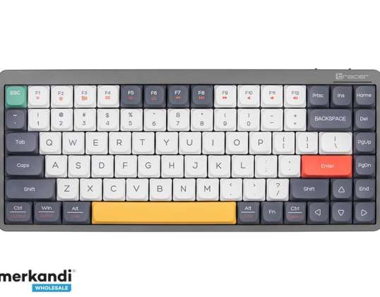 Mechanisch toetsenbord Tracer FINA 84 Grey Outemu Red Switch