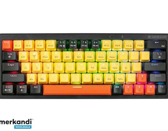 Mekanisk Tastatur Tracer GAMEZONE EVO2 HOT SWAP 63 Gul