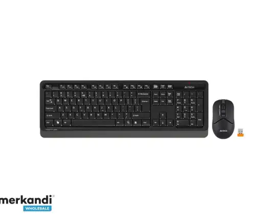 Zestaw klawiatura   mysz A4TECH Fstyler FG1012 WRLS Black