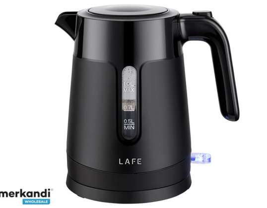 Elektrischer Wasserkocher 1 L LAFE Essential S Schwarz