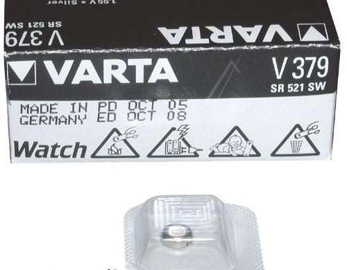 Batterie AG0 V379 379 LR521 SR521 Varta