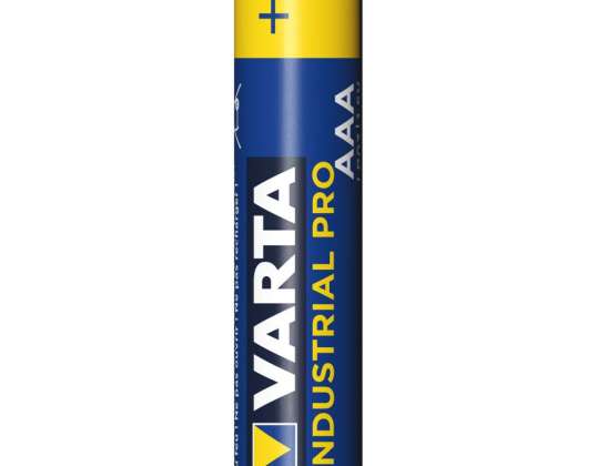 1x Batterie R 03 LR03 AAA alcaline Varta Industrial 4003