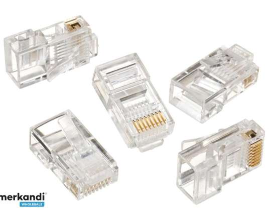 MCTV 663 RJ45 8P8C 5e csatlakozó Maclean 100 darab
