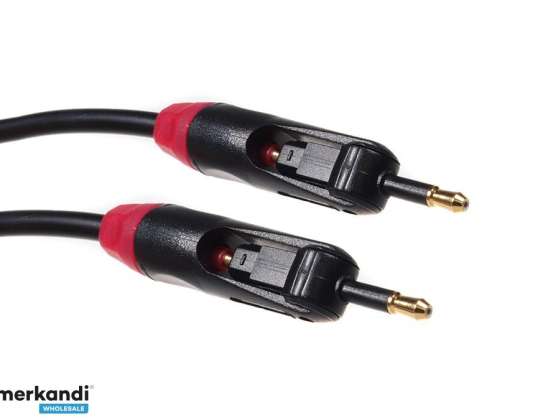 MCTV 642 Toslink Optikai Kábel T T Jack Jack 0,5 m polybag Maclean