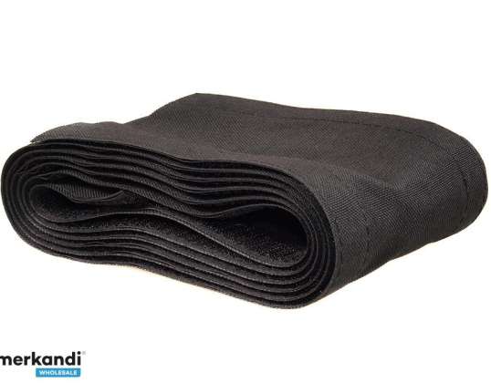 MCTV 677 B 41856 Protection de câbles de sol velcro 2m 105mm noir
