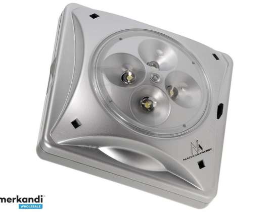 Lampa 4LED Maclean. Solarna. Oświetlenie parasola. MCE124